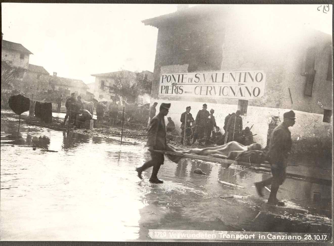 CERVIGNANO (FOTO) Cervignano fu uno dei più importanti centri logistici sanitari